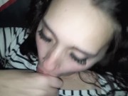 Green eyes Milf gets face fucked hard and unexpected swallow 7/16