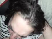 Green eyes Milf gets face fucked hard and unexpected swallow 9/16