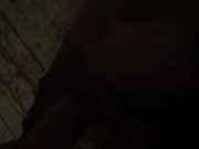 Cheating native teen sucks dick on porch  4/16