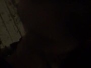 Cheating native teen sucks dick on porch  9/16