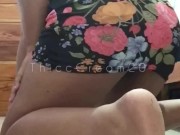 Sucking Step Bros Dick While Wearing My Slutty Dress 3/16