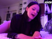 DoeGirls - Alissa Noir Busty German MILF Homemade Masturbation And Orgasms With Her Dildo 2/16
