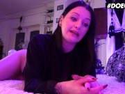 DoeGirls - Alissa Noir Busty German MILF Homemade Masturbation And Orgasms With Her Dildo 3/16