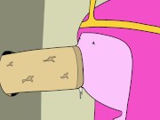Princess Bubblegum Finds a Gloryhole And Sucks Dick - Adventure Time Porn Parody 7/16