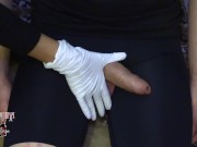 latina handjob with latex glove 2/16