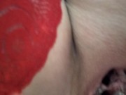 A mature Russian whore in red stockings... Whatever you say, the best whores are our wives! )) 8/16