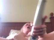 Masterbation with toys from cougar anal training 8/16