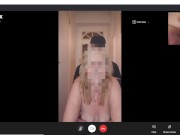 HOT Mature MILF Blows & Shags Pizza Man, While on Skype Call to hubby!  British Amateur Cuckold x 12/16