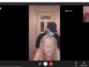 HOT Mature MILF Blows & Shags Pizza Man, While on Skype Call to hubby!  British Amateur Cuckold x 14/16