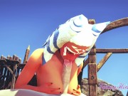 Star Wars Hentai - Ahsoka Boojob While Sucking And Gets Cum In Her Mouth 11/16