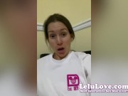 Amateur pornstar brings YOU inside her actual day to day life of porn and real life fun behind the scenes - Lelu Love 4/16