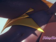 Genshin Impact Hentai - Ningguang is fucked by a huge cock that fills her with cum 12/16