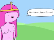 Princess Bubblegum Fucks Lumpy Space Princess's Hidden Cock - Adventure Time Porn 1/16