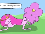 Princess Bubblegum Fucks Lumpy Space Princess's Hidden Cock - Adventure Time Porn 10/16