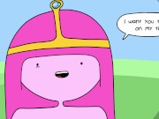 Princess Bubblegum Fucks Lumpy Space Princess's Hidden Cock - Adventure Time Porn 12/16