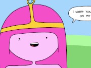 Princess Bubblegum Fucks Lumpy Space Princess's Hidden Cock - Adventure Time Porn 13/16