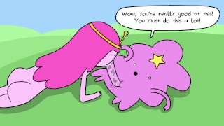 Princess Bubblegum Fucks Lumpy Space Princess's Hidden Cock ...