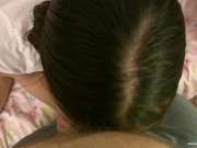 Amateur cutie masturbates and sucks cock 12/16