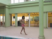 Nude swimming pool erotics by Lady Dee Czech teenie 1/16