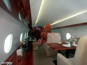 Backstage from photosession, 4 catsuits and fly jet photoshoot 4/16