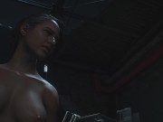 The naked and hot beauty Jill from the game resident evil 3 | Porno Game 3d 14/16