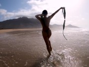 Italian Danika gets ass fucked after masturbating in bathroom 1/16