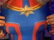 Captain Marvel craves SuperFuck 2/16