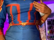 Captain Marvel craves SuperFuck 5/16