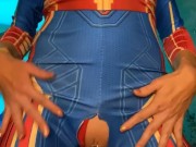 Captain Marvel craves SuperFuck 8/16