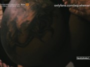 Submissive Big Ass Tattooed Brunette In BDSM Session | AqueleMario 6/16