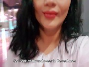 Martinasmith1 squirt hard over the waiter at the Bar 2/16