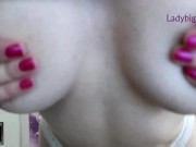 Russian red hairs beaty tease with white panties and big ass show feet in doggie style 4/16