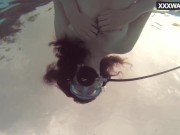 Swimming pool submerged babe masturbates 11/16