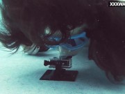 Swimming pool submerged babe masturbates 16/16