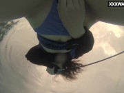 Swimming pool submerged babe masturbates 5/16