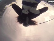Swimming pool submerged babe masturbates 7/16