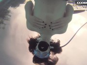 Swimming pool submerged babe masturbates 8/16