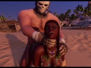 Giant boobs ebony princess anal (Wildlife animation) 5/16