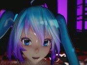 Miku is showing her all and dancing to - Lupin -1191 13/16