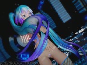 Miku is giving it her all to Oh My Girl - Nonstop -1197 4/16