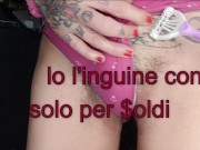 Miss Wagon Vegan - Mi depilo l'inguine e ti mostro la fica solo per $oldi, solo perchè devi sganciar 2/16