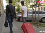 BitchesAbroad - Kira Queen Busty Russian Brunette Seduces And Fucks Muscular Guy - LETSDOEIT 3/16