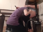 Трахнулись дома у подруги, которая чуть нас не застукала. С пошлыми русскими разговорами  - IkaSmokS 13/16