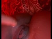 Ebony Milf does anal.  15/16