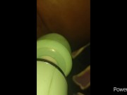 Masturbating in the dark alley while in the car 8/16