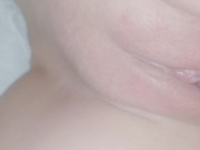 His almost 8 inch COCK make me CUM 2 times & my PINK PUSSY is still [cramping] after BATH 4/16