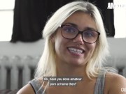 CastingFrancais - Stunning Canadian Babe Hardcore Pussy Fuck Leads To Hot Squirting 2/16