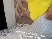 Horny kenyan housewife caught masturbating and gets her holes destroyed  pt 1 3/16