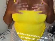 Horny kenyan housewife caught masturbating and gets her holes destroyed  pt 1 4/16