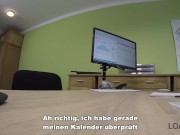 LOAN4K. Hot Teen blonde Mädchen wird eine Schlampe, um Geld für E-Shop zu bekommen 1/16